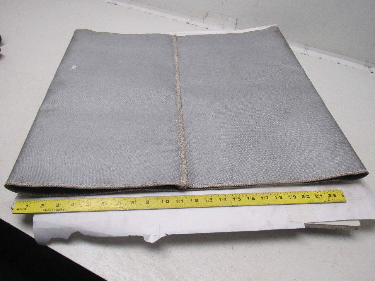 Style 3220 16" x 22" 3 Ply Silicone Drum Sleeve Silver