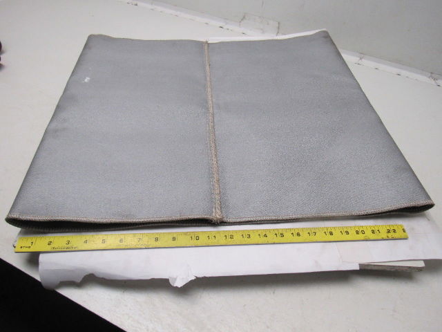 Style 3220 16" x 22" 3 Ply Silicone Drum Sleeve Silver