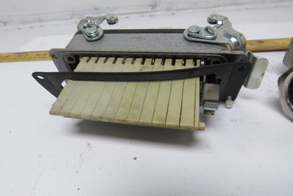 HTS 24 Pin Side Entry Panel Mount Electrical Connector 600V