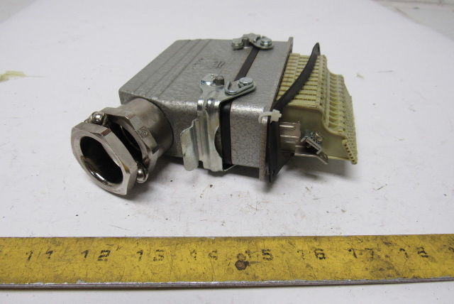 HTS 24 Pin Side Entry Panel Mount Electrical Connector 600V