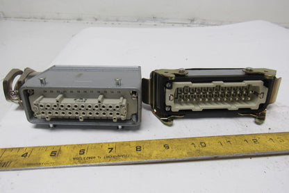 Weidmuller HDC-HE-24BS 400V 24 Pin Side Entry Cable Connector