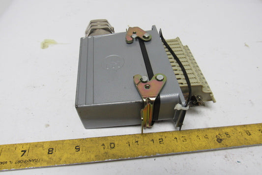Weidmuller HDC-HE-24BS 400V 24 Pin Side Entry Cable Connector