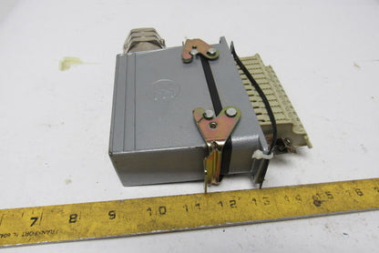 Weidmuller HDC-HE-24BS 400V 24 Pin Side Entry Cable Connector