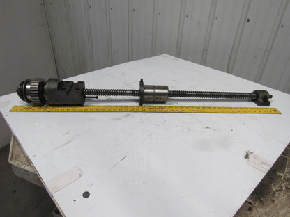 Hitachi Seiki HT 25 Ball Screw Axis Assembly From CNC Lathe
