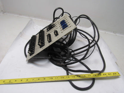 Fanuc A02B-0072-C040 Terminal Unit W/Cables From Hitachi Seiki HT25