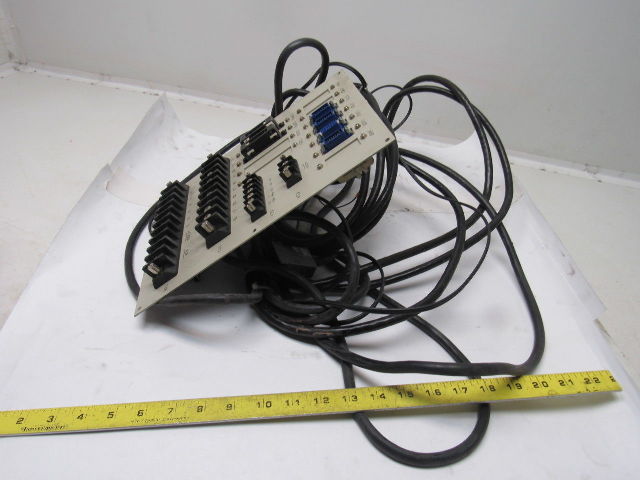 Fanuc A02B-0072-C040 Terminal Unit W/Cables From Hitachi Seiki HT25