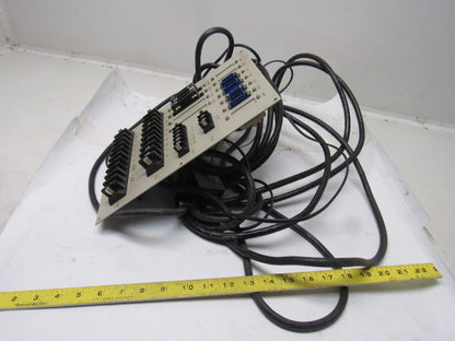 Fanuc A02B-0072-C040 Terminal Unit W/Cables From Hitachi Seiki HT25