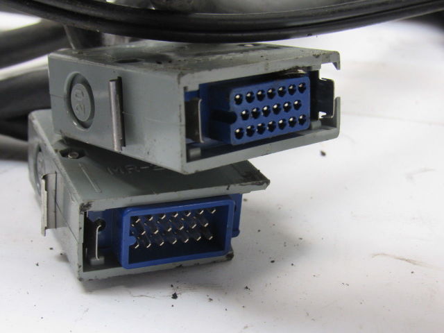 Fanuc A02B-0072-C040 Terminal Unit W/Cables From Hitachi Seiki HT25