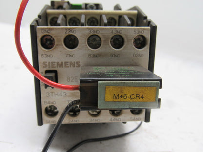 Siemens 3TH43 3TH4382-0B 690V 8NO 2NC Contactor 24V Coil