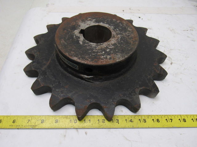 Martin 160B19 #160 2" Pitch Type C Hub 2-7/16" Keyed Bore 19 Tooth