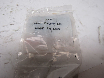 ANSI # 40-1 Single Strand Roller Chain Offset Link Lot Of 10