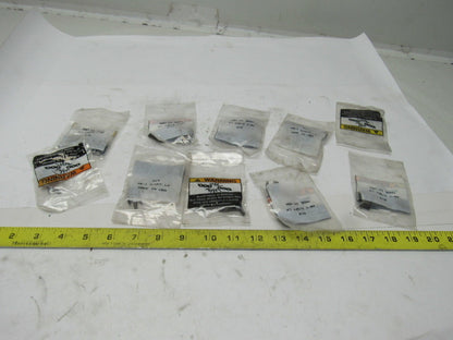 ANSI # 40-1 Single Strand Roller Chain Offset Link Lot Of 10