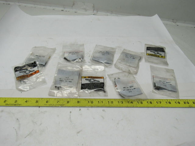 ANSI # 40-1 Single Strand Roller Chain Offset Link Lot Of 10