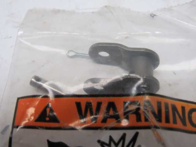 ANSI # 40-1 Single Strand Roller Chain Offset Link Lot Of 10