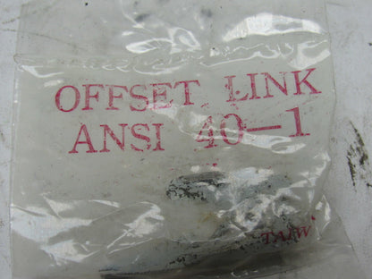 #40 Offset Link Single Strand Roller Chain Lot Of 20
