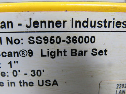 Dolan Jenner SS950-36000 Safe Scan 9 Safety Light Curtain Transmitter & Receiver