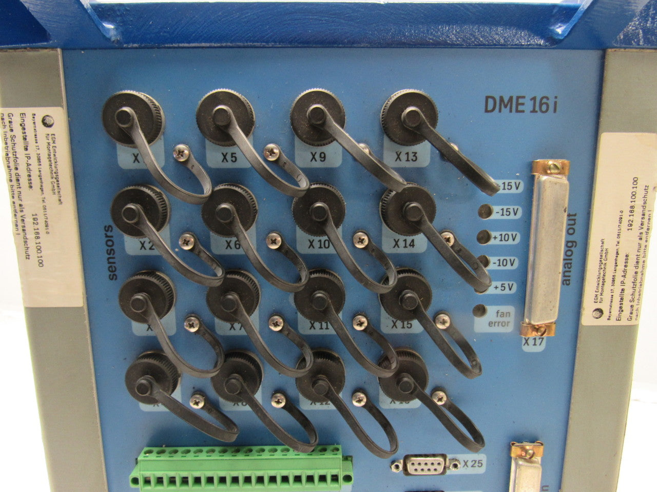 Thyssen Krupp DME-16i-12-G2 Ver. A Digital Remote I/O Controller