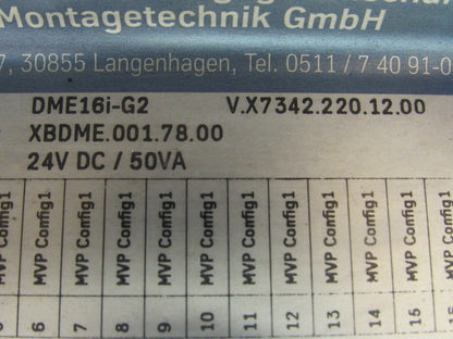 Thyssen Krupp DME-16i-12-G2 Ver. A Digital Remote I/O Controller
