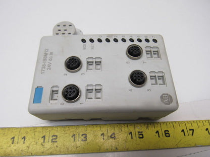 Allen Bradley 1738-IB8M12 Series A Input Module 24VDC 8 Point Sinking