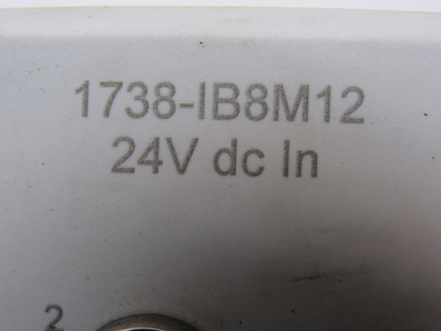 Allen Bradley 1738-IB8M12 Series A Input Module 24VDC 8 Point Sinking