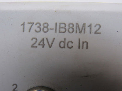 Allen Bradley 1738-IB8M12 Series A Input Module 24VDC 8 Point Sinking