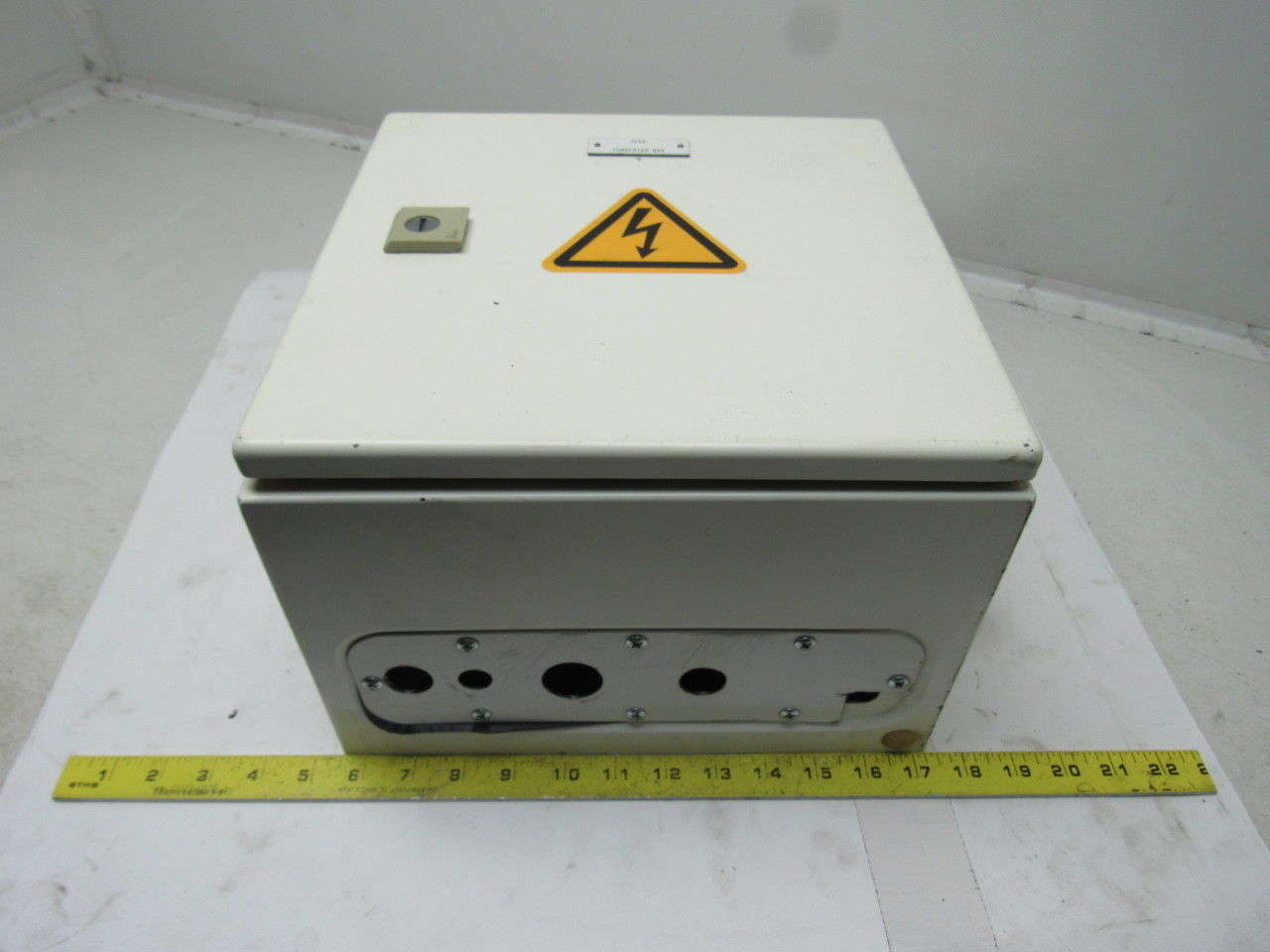 Rittal  AE 1033 Type 4 Compact Electrical Enclosure 300x300x200mm W/Baclplate