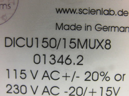 Scienlab DICU150/15MUX8 115/230V Common Rail Diesel Injection Control Unit