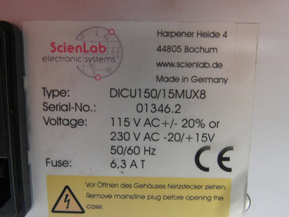 Scienlab DICU150/15MUX8 115/230V Common Rail Diesel Injection Control Unit