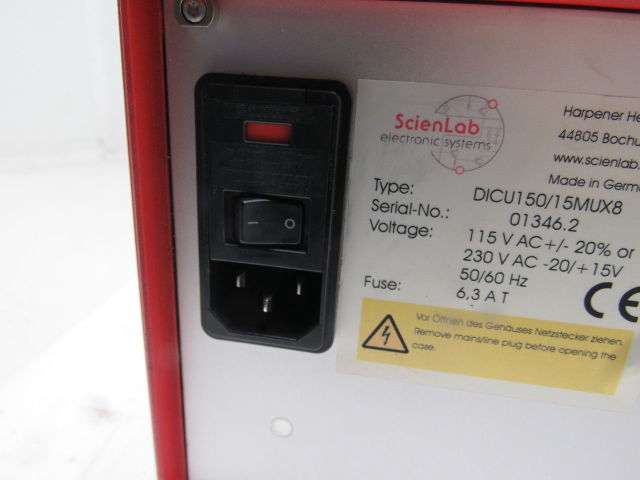 Scienlab DICU150/15MUX8 115/230V Common Rail Diesel Injection Control Unit