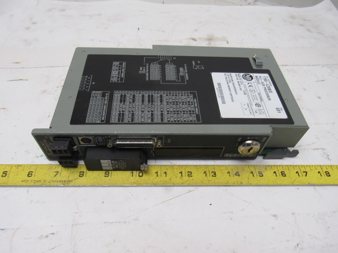 Allen Bradley 1785-L20B/E Rev E01 Ser E F/W Rev B PLC-5/20 Processor Module