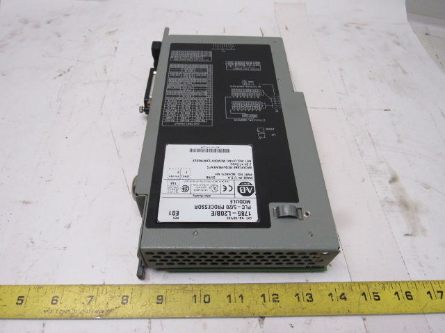 Allen Bradley 1785-L20B/E Rev E01 Ser E F/W Rev B PLC-5/20 Processor Module