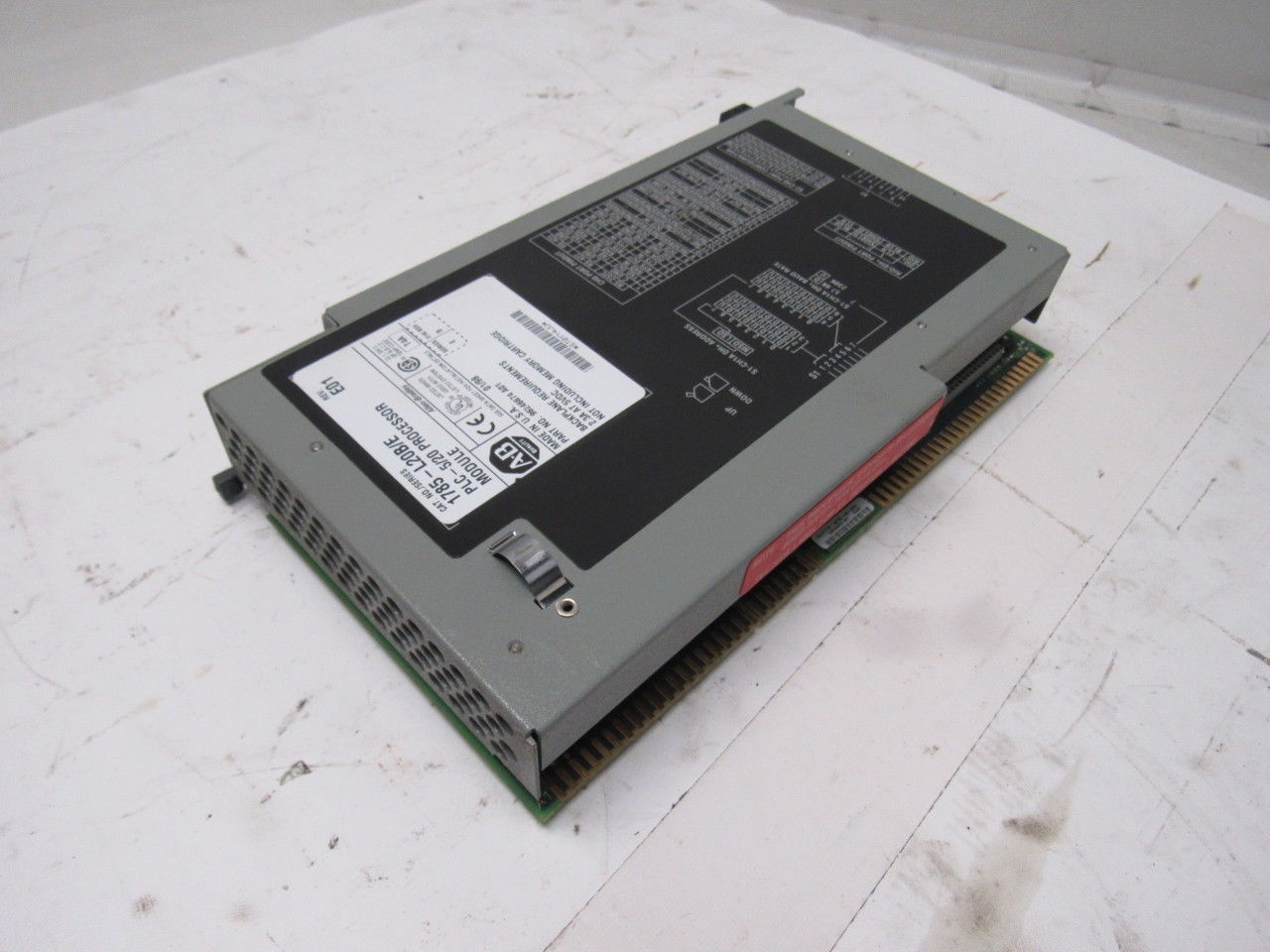Allen Bradley 1785-L20B/E Rev E01 Ser E F/W Rev B PLC-5/20 Processor Module