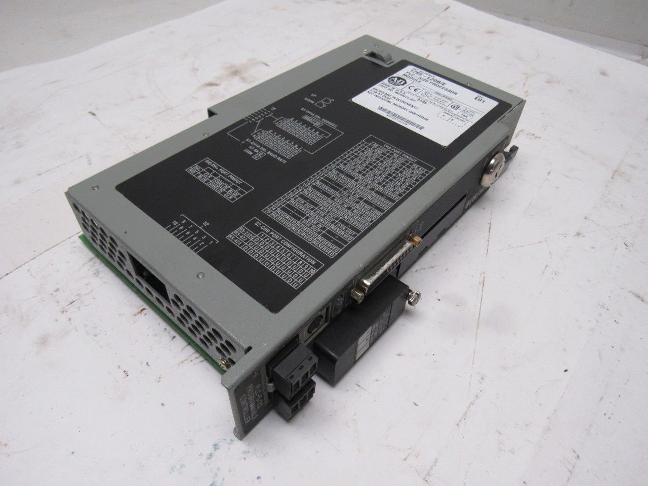 Allen Bradley 1785-L20B/E Rev E01 Ser E F/W Rev B PLC-5/20 Processor Module