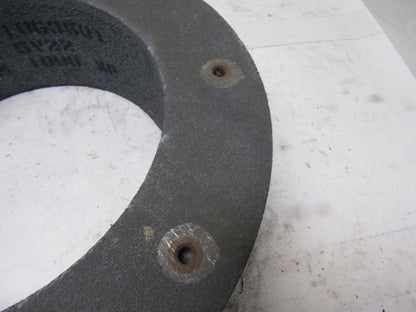 14x4x9" Centerless Grinding Wheel 30 Grit Threaded Back