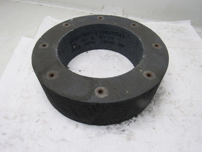 14x4x9" Centerless Grinding Wheel 30 Grit Threaded Back