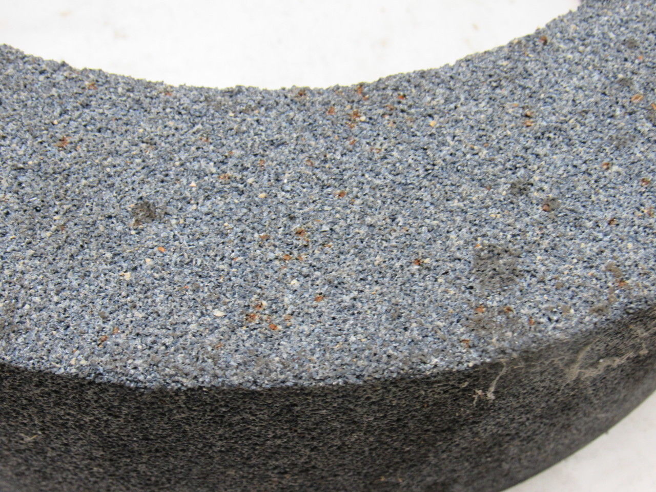 14x4x9" Centerless Grinding Wheel 30 Grit Threaded Back