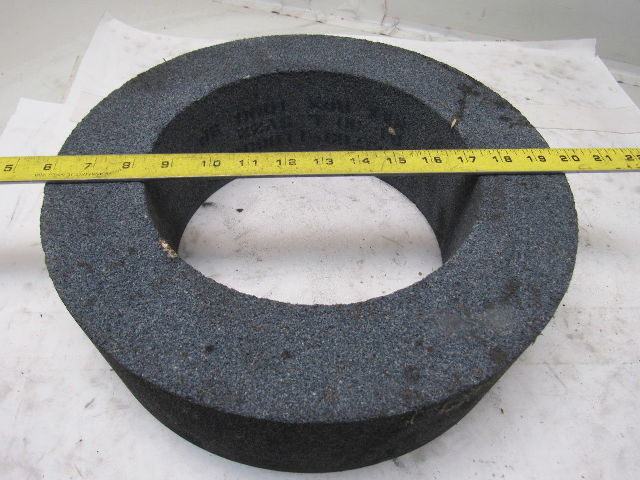 14x4x9" Centerless Grinding Wheel 30 Grit Threaded Back