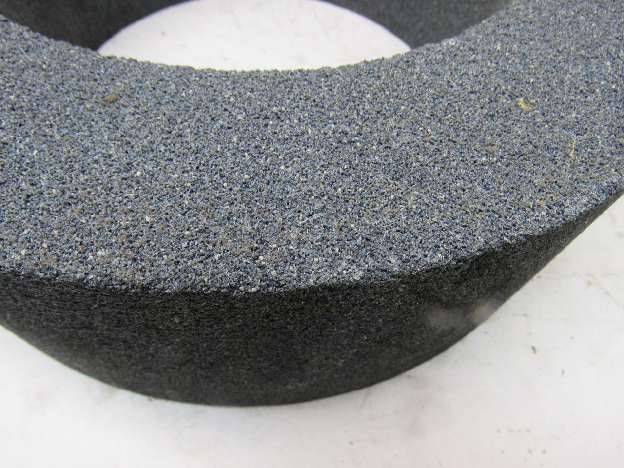 14x4-1/2x9" Centerless Grinding Wheel 30 Grit Threaded Back