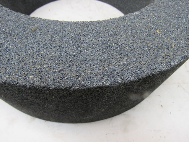 14x4-1/2x9" Centerless Grinding Wheel 30 Grit Threaded Back