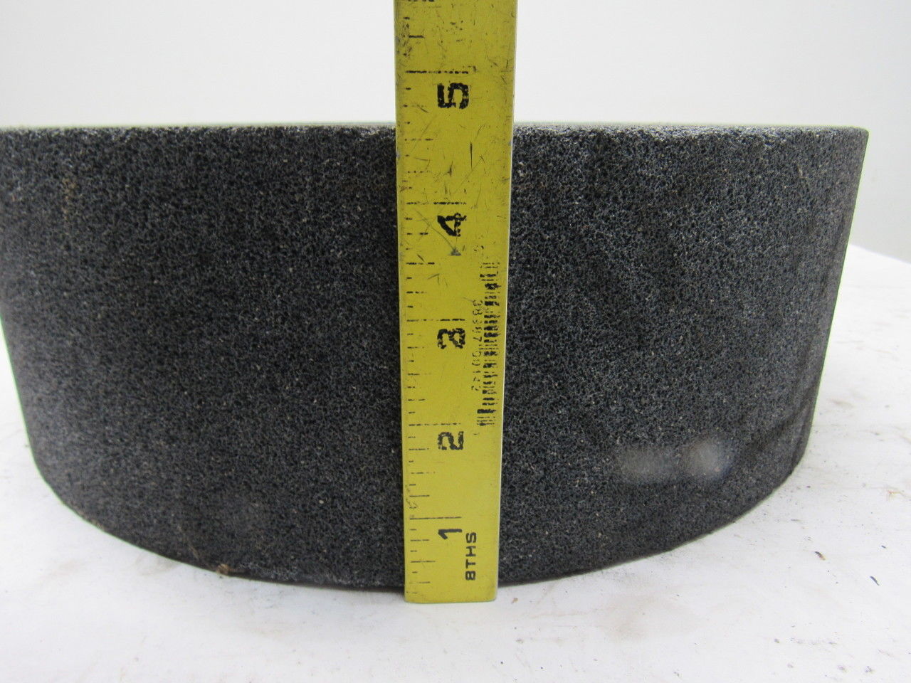 14x4-1/2x9" Centerless Grinding Wheel 30 Grit Threaded Back