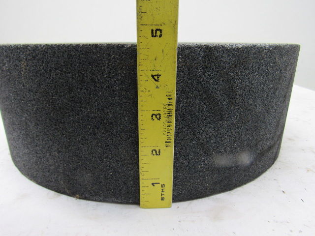 14x4-1/2x9" Centerless Grinding Wheel 30 Grit Threaded Back