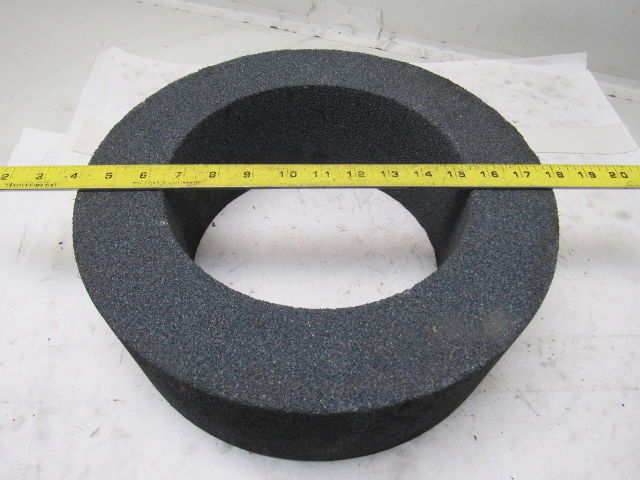 14x4-1/2x9" Centerless Grinding Wheel 30 Grit Threaded Back