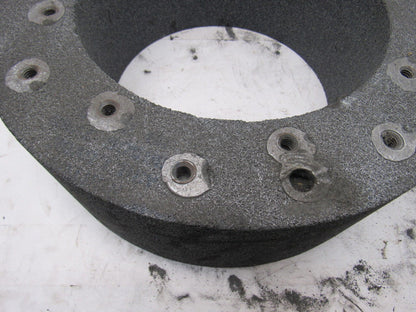 14x4-1/2x9" Centerless Grinding Wheel 30 Grit Threaded Back