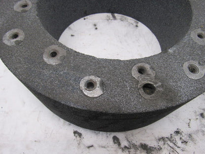 14x4-1/2x9" Centerless Grinding Wheel 30 Grit Threaded Back