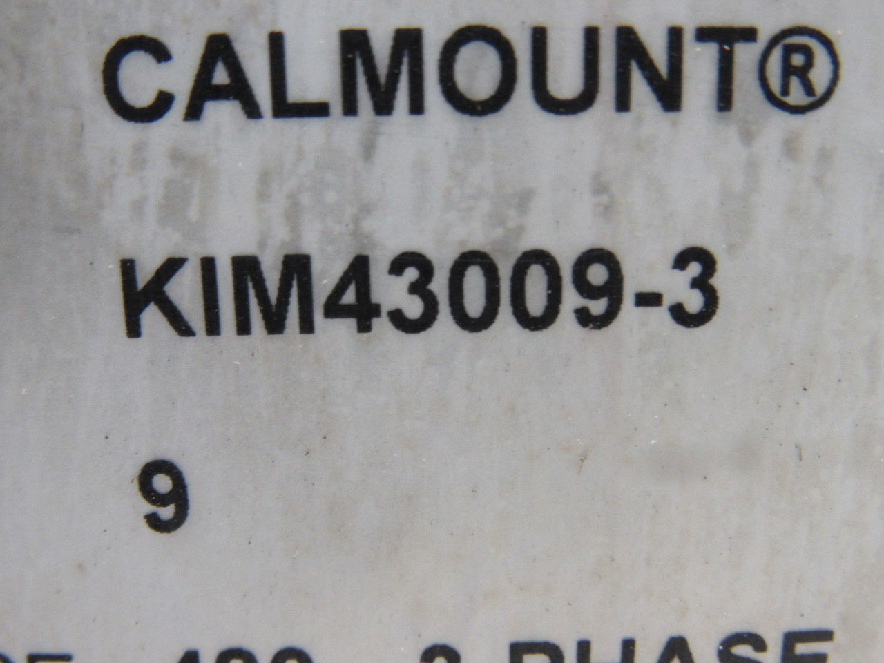 Myron Zucker KIM43009-3  9 KVAR Capacitor 480V 3Ph 60Hz NEMA 12