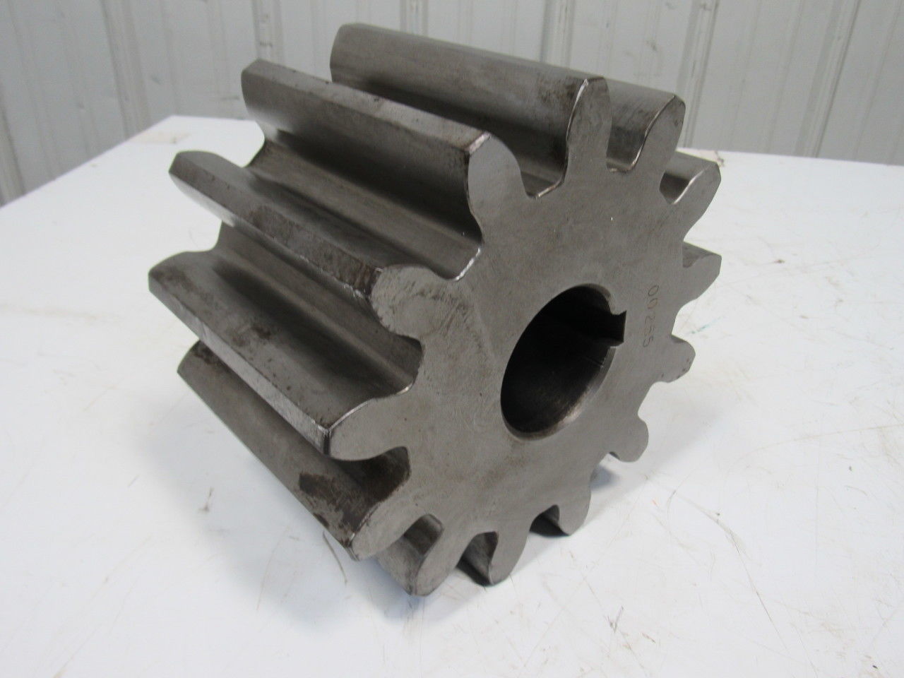 200255 13T 8-1/2" x 6"  Planetary Spur Drive Gear 2-7/16" Thru Shaft 2" Pitch