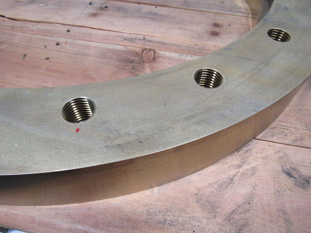 41-1/2" OD 33" ID Wear Ring Cylinder Throat Seal Forging Drop Hammer See Info