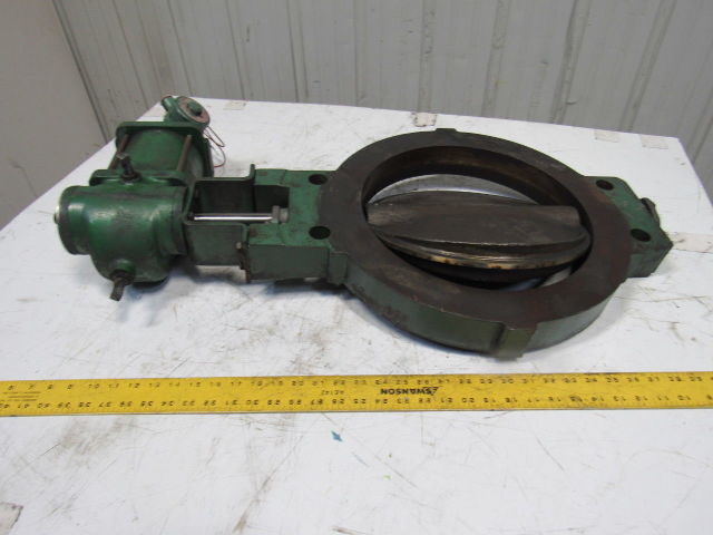 Fisher Type 7810 Size 14 Class 150 90° Rotation Disc Shut Off Valve W/ Actuator