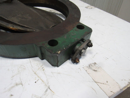 Fisher Type 7810 Size 14 Class 150 90° Rotation Disc Shut Off Valve W/ Actuator