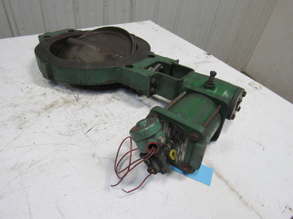 Fisher Type 7810 Size 14 Class 150 90° Rotation Disc Shut Off Valve W/ Actuator